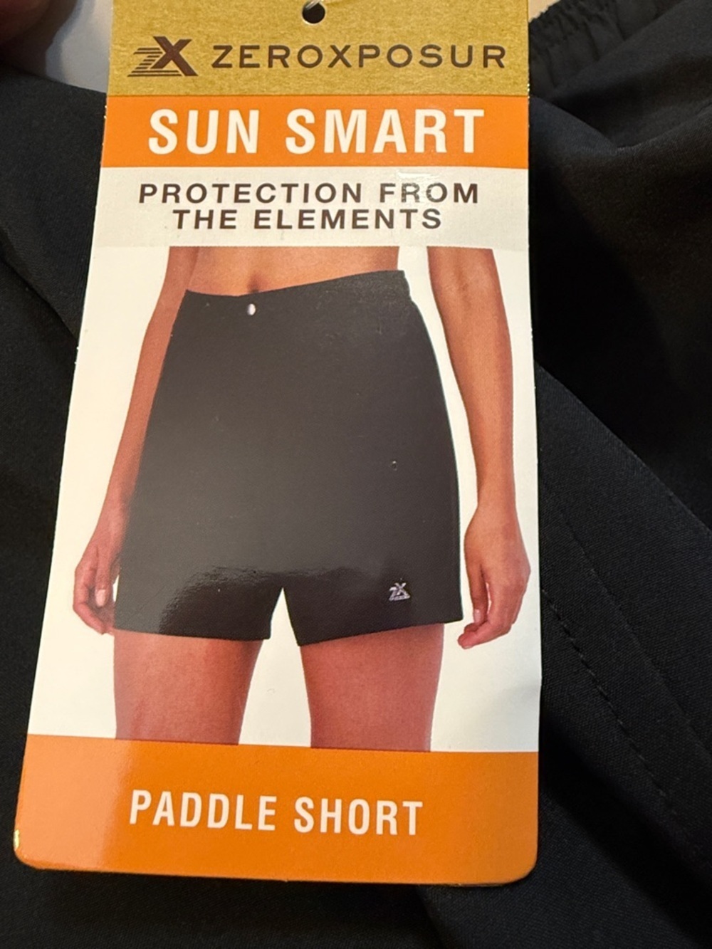 Zeroxposur Paddle Short Black Sun Smart UPF 30+ Lake Beach Summer NWT Women’s 3X